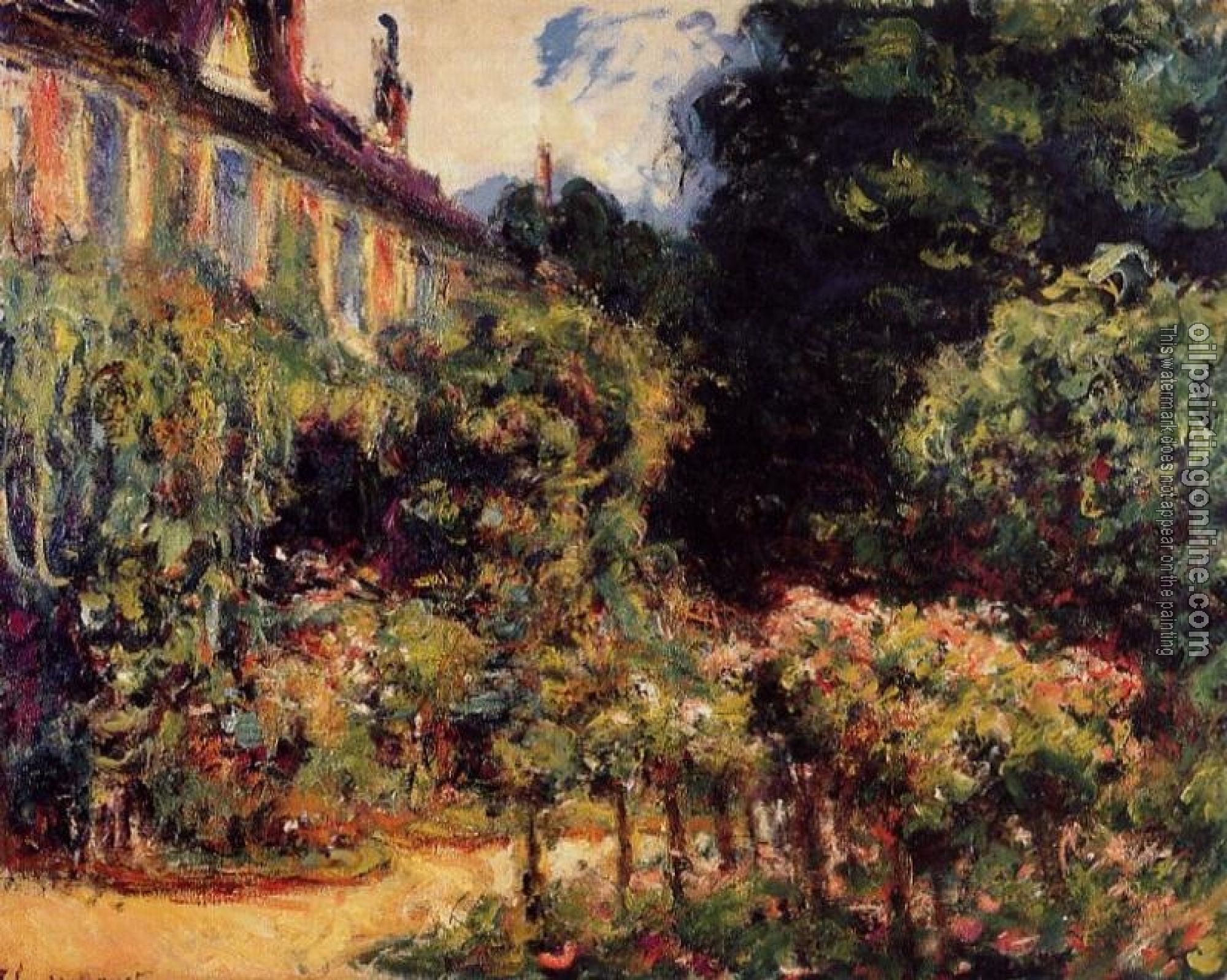 Monet, Claude Oscar - The Artist's House at Giverny